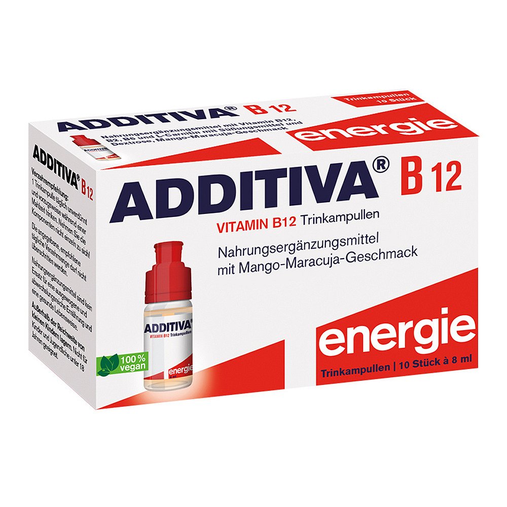 ADDITIVA B12 shots 10 ampulek