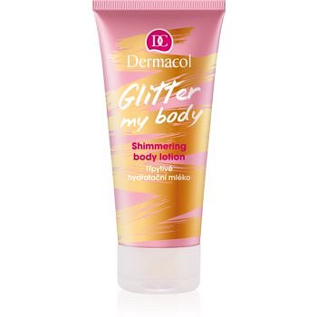Dermacol Glitter My Body tělové hydratační mléko se třpytkami 200 ml