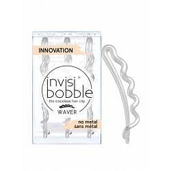 Invisibobble WAVER Crystal Clear vlasový doplněk 3 ks