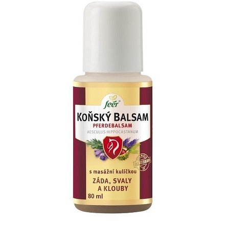 Koňský balsam FEER Roll-on 80ml