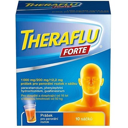 Theraflu Forte horký nápoj 10 sáčků