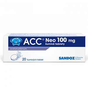 ACC 100 NEO 100MG šumivá tableta 20