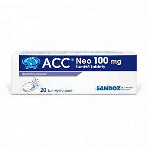 ACC 100 NEO 100MG šumivá tableta 20