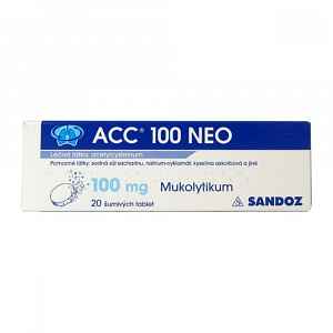 ACC 100 NEO 100MG šumivá tableta 20