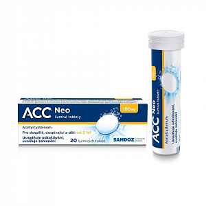 ACC 100 NEO 100MG šumivá tableta 20