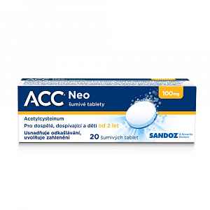 ACC 100 NEO 100MG šumivá tableta 20