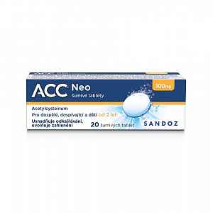 ACC 100 NEO 100MG šumivá tableta 20