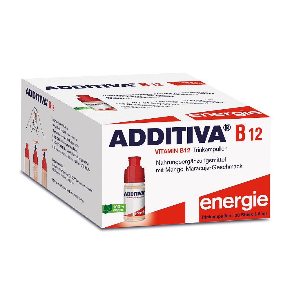 ADDITIVA B12 shots 30 ampulek