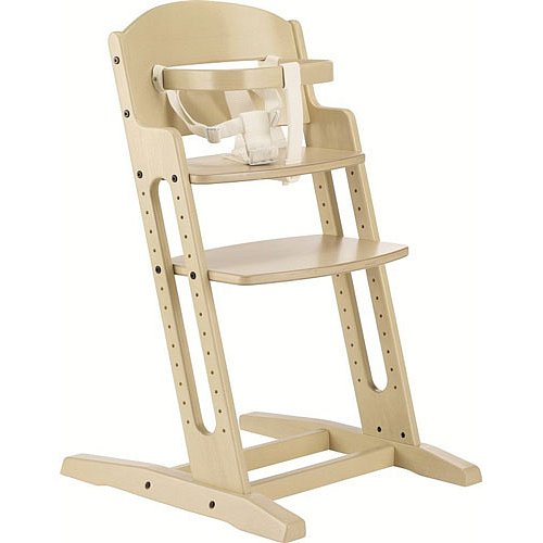 Baby Dan Rostoucí dřevěná židlička DanChair White Wash