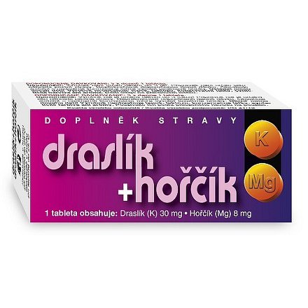 Draslík+hořčík tablety 60