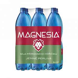 Magnesia Jemně perlivá 6x1,5 l