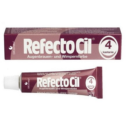Barva na řasy a obočí Refectocil 15 ml - Odstín: 4 kaštanová