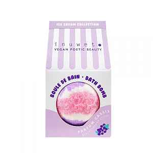 Inuwet Šumivá bomba do koupele Icecream Blackcurrant šumivá bomba do koupele