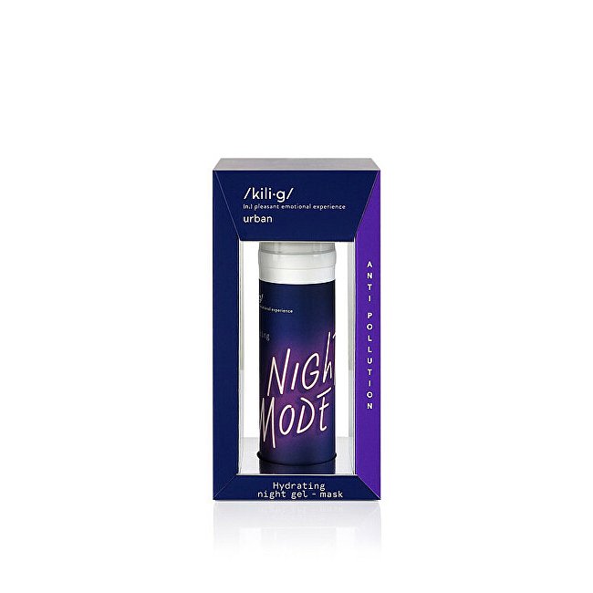 Noční hydratační gelová maska pro normální až suchou pleť Urban (Anti Pollution Night Beauty Hydrating Gel-Mask) 50 ml