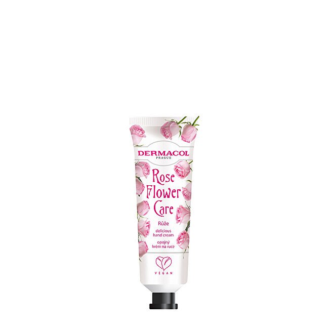 Opojný krém na ruce Růže Flower Care (Delicious Hand Cream) 30 ml