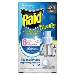 RAID Elektrická tekutá náplň Family 30 nocí