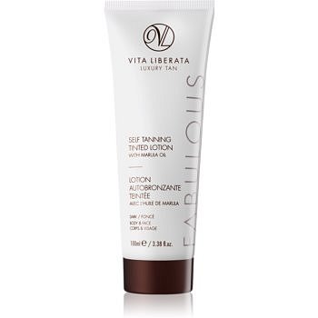 Vita Liberata Fabulous tónovaný samoopalovací krém Dark 100 ml