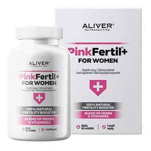 ALIVER PinkFertil+ ženská plodnost cps.90
