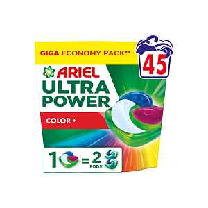 Ariel Ultra Power Pods Color+ kapsle na praní 45 ks