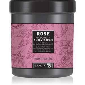 Black Professional Line Rose Curly Dream hydratační maska pro vlnité a kudrnaté vlasy 1000 ml