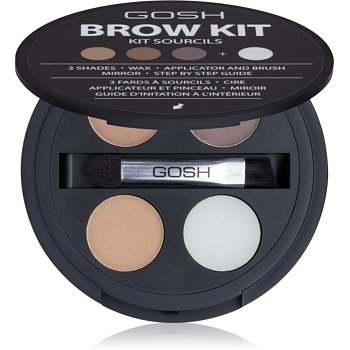 Gosh Brow Kit sada na obočí 001 3,32 g