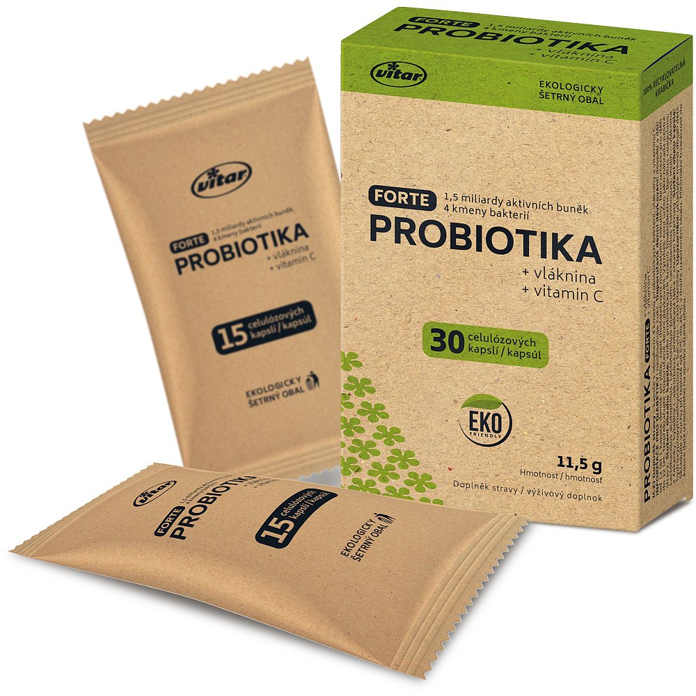 VITAR Probiotika EKO Forte 30 kapslí