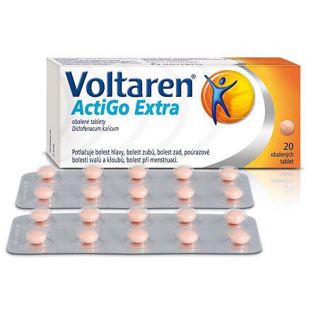 Voltaren Actigo Extra tabletky 20ks