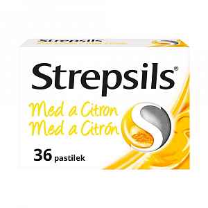 STREPSILS Med a Citron 36 pastilek