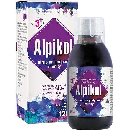 ALPIKOL sirup na podporu imunity 120ml