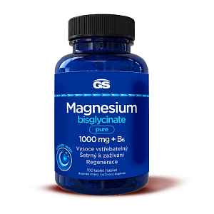 GS Magnesium bisglycinate pure 1000mg+B6 tbl.100