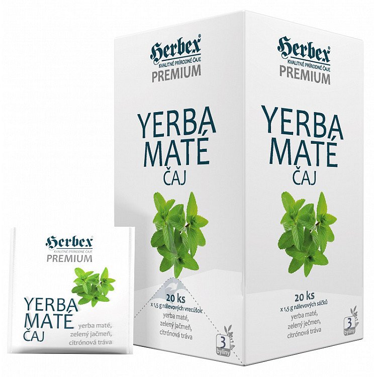 HERBEX Yerba maté čaj n.s.20x1.5g