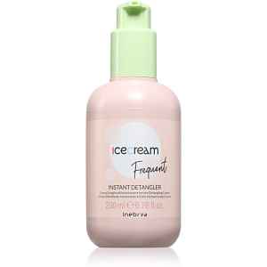 Inebrya Ice Cream Frequent Instant Detangler bezoplachový krém pro snadné rozčesání vlasů 200 ml