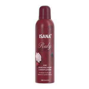 ISANA Sprchová pěna 2v1 Ruby Berry
