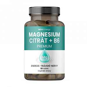MOVit Energy Magnesium Citrát 100 mg + B6 90 tablet
