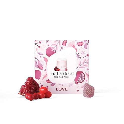 Waterdrop™ LOVE (granátové jablko, goji, schizandra)  microdrink 12 kapslí