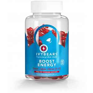 IvyBears Boost Energy vitamíny na energii 60 ks