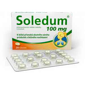 Soledum 100mg enterosolventní měkké tobolky 20ks