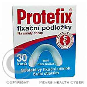 Protefix Fixační podložky - dolní zub.prot.30ks