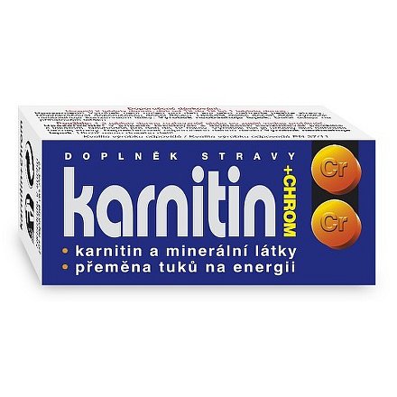 Karnitin+chrom tablety 50