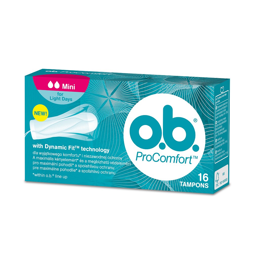 O.B. ProComfort Mini 16 kusů