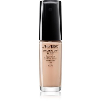 Shiseido Makeup Synchro Skin Glow Luminizing Fluid Foundation rozjasňující make-up SPF 20 odstín Rose 2 30 ml