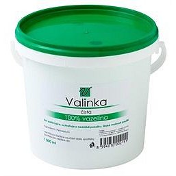 Vazelína 100% čistá Valinka 1000 ml - II. jakost