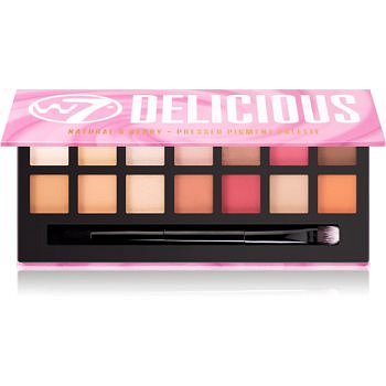 W7 Cosmetics Delicious paleta očních stínů 11,2 g