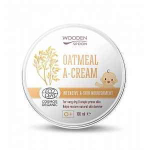 WoodenSpoon Zklidňující krém z ovesných vloček 100 ml