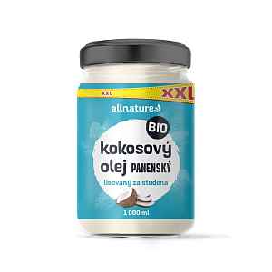 Allnature Bio Kokosový olej 1000 ml
