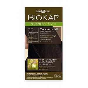 BIOKAP Nutricolor Delicato 2.9 Kaštanovo čokoládová tmavá barva na vlasy 140 ml