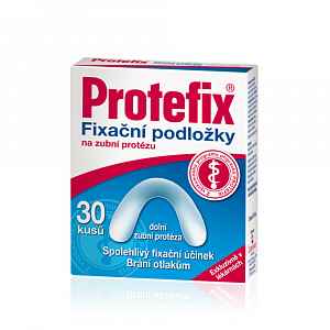 Protefix Fixační podložky - horní zub.prot.30ks