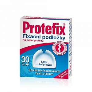 Protefix Fixační podložky - horní zub.prot.30ks
