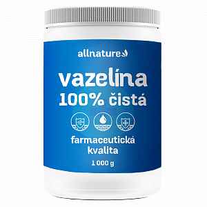 ALLNATURE Vazelína 100% čistá farmaceutická kvalita 1000 g
