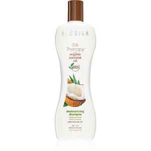 Biosilk Silk Therapy Natural Coconut Oil hydratační šampon s kokosovým olejem 355 ml